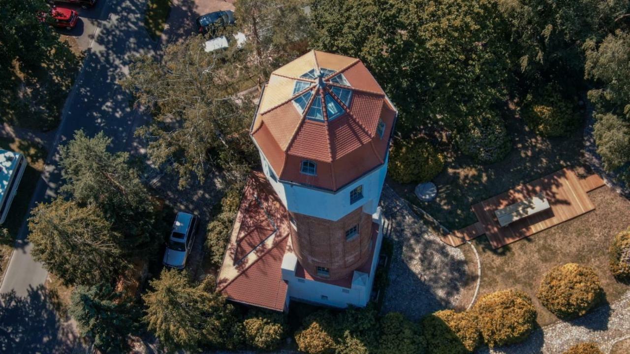 Historischer Wasserturm Von 1913 غرال موريتز المظهر الخارجي الصورة